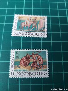 Sellos: 1983 europa Luxemburgo serie completa nuevos yvert 1024/25 militar caballo historia